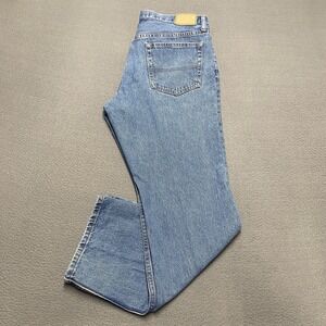 Urban Pipeline Jeans Mens 36x30 Blue Denim Straight‎ Leg Classic Fit Distressed